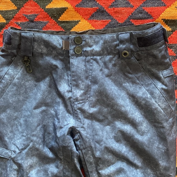 Denim blue 686 snowboard pant - Picture 6 of 7